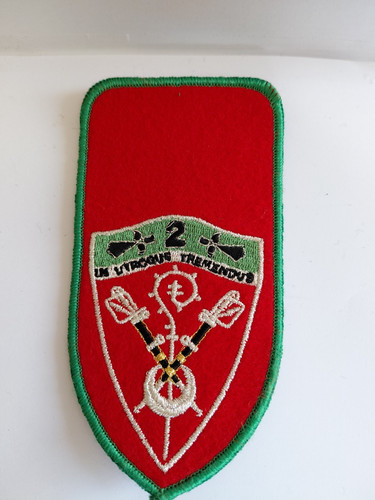 Insigne tissus vélcro 2e - insigne,