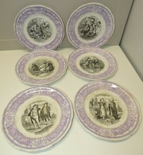 -6 ASSIETTES PARLANTES DIGOIN