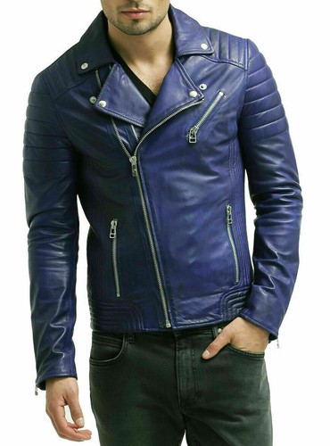 Veste cuir agneau souple - veste, en