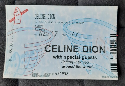 Ticket billet used - ticket, place