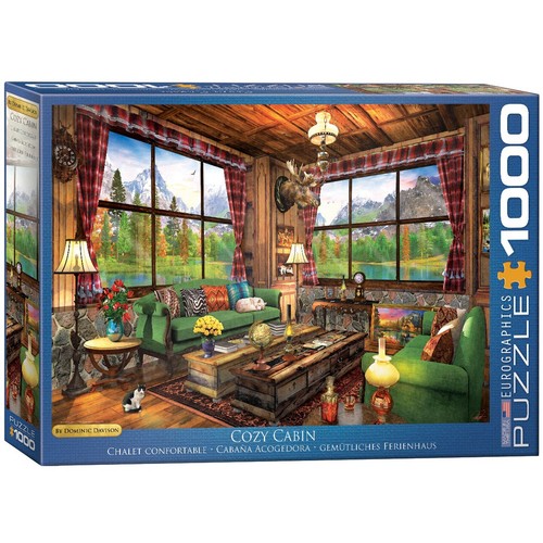 6000 5377 puzzle cozy cabin - 6000-5377,