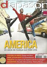 DIAPASON N°579 MUSIQUE AMERICAINE / OPERAS DE REGIONS / PORGY AND BESS