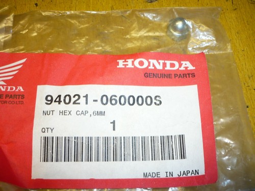 Ecrou chapeau 6mm honda - ecrou,