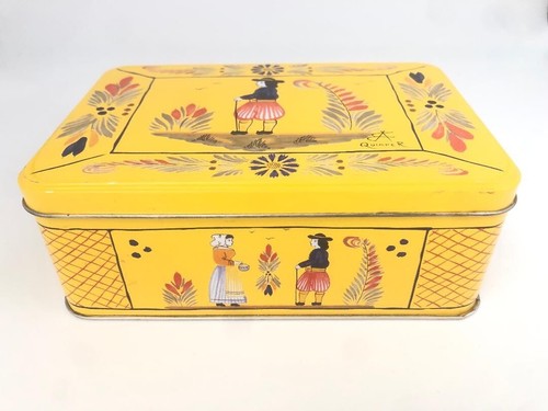 Boite biscuit ancienne en - ancienne,