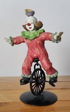 clown vintage en résine /