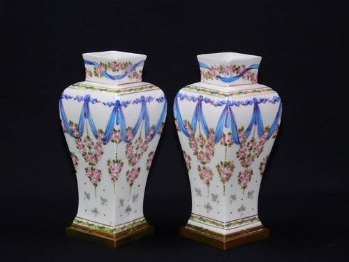 Antique sevres hand painted - pr,