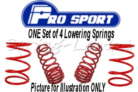Prosport lowering springs 40mm - lowering,