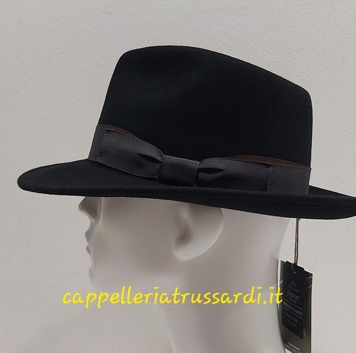 Chapeau noir feutre - noir, en