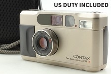 Tout fonctionne [ Exc + 5 avec sangle ] Appareil photo argentique Contax T2...