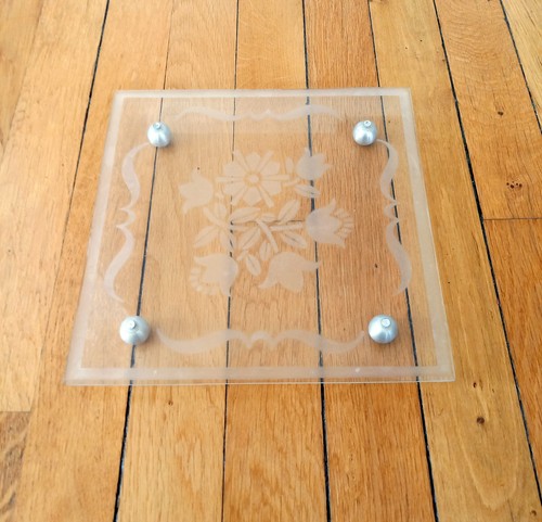 Ancien dessous plat art - ancien,
