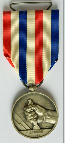 Médaille des cheminots 1942 - mÉdaille,