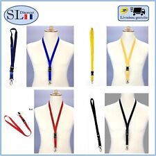 Cordon Lanière Tour de Cou Porte Badge Clés Porte-clé