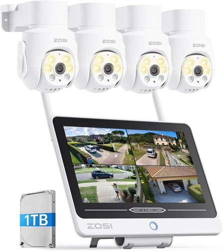Zosi 5mp kit caméra de - caméra,
