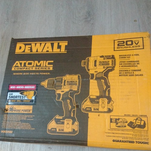 Dewalt dck225d2 atomic 20v max - dck225d2,