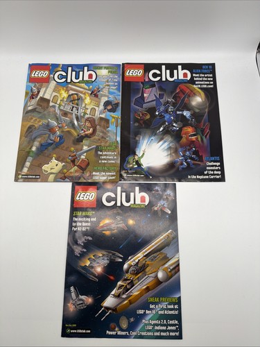 Lego club magazine lot - club, 2009