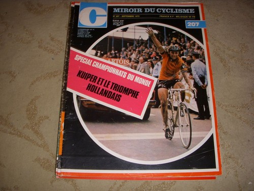Miroir cyclisme 207 1975 - cyclisme, 09.1975