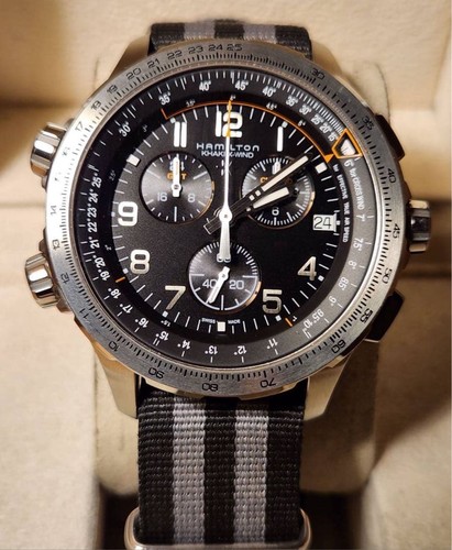 Montre hamilton khaki - montre, xwind