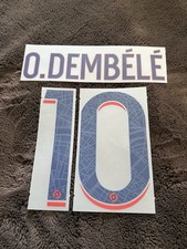 Flocage Officiel Psg 2023/2024 Dembele Adulte Ligue 1 Extérieur 