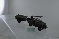 HACHETTE SOLIDO JEEP CANON DE