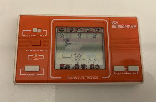 Bandai hamburgershop lcd - bandai,