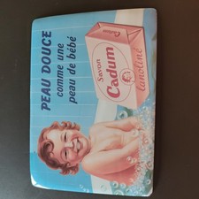 Plaque metal Carte Postale