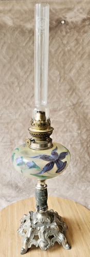 Ancienne lampe pétrole - lampe,