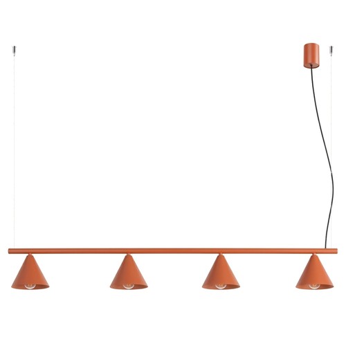 Lustre nox moderne 4 - lustre, 4l