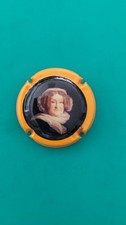 Muselet / Capsule de champagne - CLICQUOT Contour orange, petit portrait