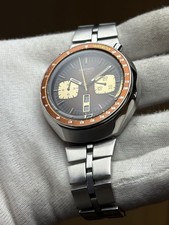 Montre Homme Vintage SEIKO Bullhead 1974 6138-0040 Automatic Chronograph