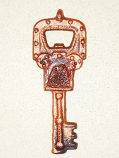Décapsuleur clé ancienne en laiton