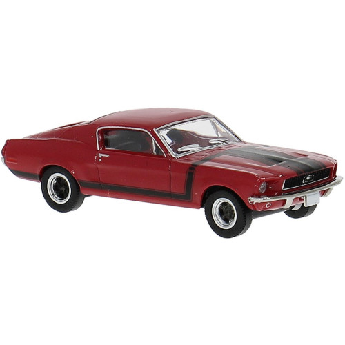 Ford mustang fastback red 87 - ford,