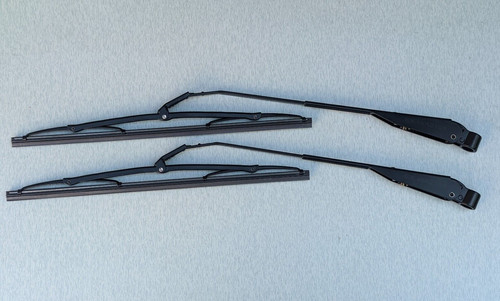 Wiper arms with blades - , 2