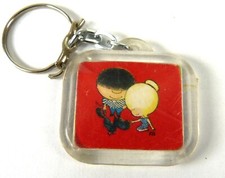 Porte-clés - CHOUCHOU YÉYÉ & CHIEN  -  MASCOTTE SALUT LES COPAINS - d'après FIX