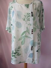 Top/ Haut/tunique fluide blanc