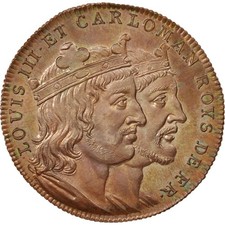 France, Medal, Louis III et