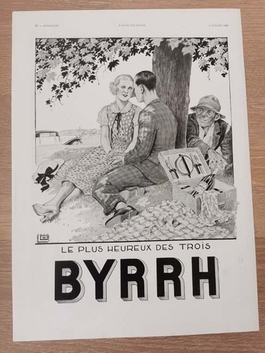 Byrrh apéritif 1932 - apéritif,