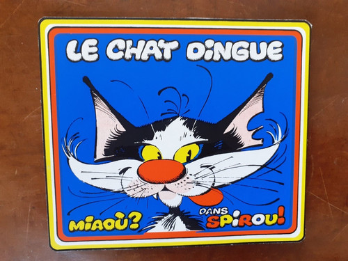 Autocollant chat gaston - chat,