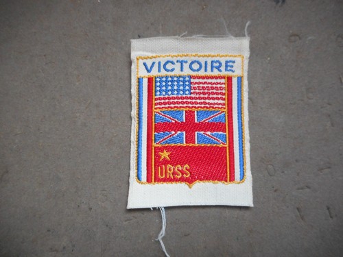 Insigne tissus victoire - insigne, la