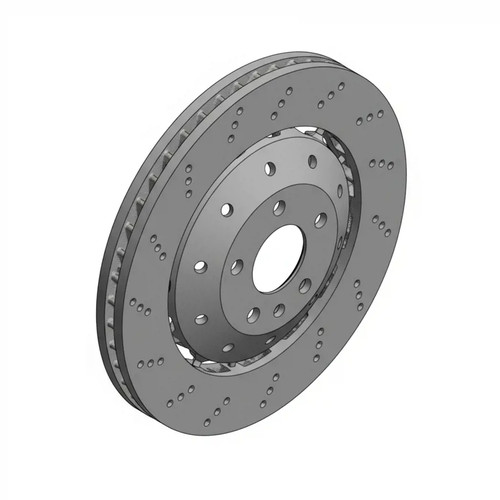Disque frein ventilé - disque,