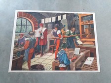 TABLEAUX D HISTOIRE CE COLLECTION ROSSIGNOL N ° 25/26 GUTENBERG et C COLOMB