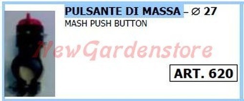Bouton masse ø27mm - de,