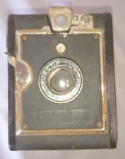 ANCIEN APPAREIL PHOTO VIDEO ARGENTIQUE LUMIERE 6X9 avec pochette en cuir