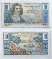 10 FRANCS 1947 AFRIQUE EQUATORIALE FRANCAISE / FRENCH EQUATORIAL AFRICA - P21