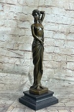 Sculpture En Bronze Longue