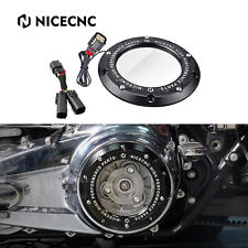 Couvercle d'embrayage transparent pour Harley Street Glide FLHX FLHXS 2016-2023