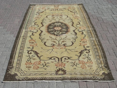 Tapis turc vintage zone - , kilim
