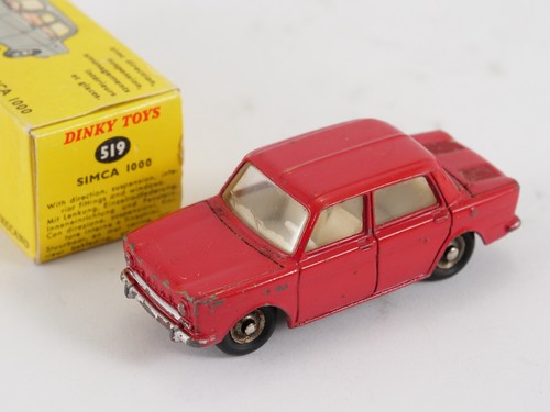 Dinky toys 519 simca - n°,