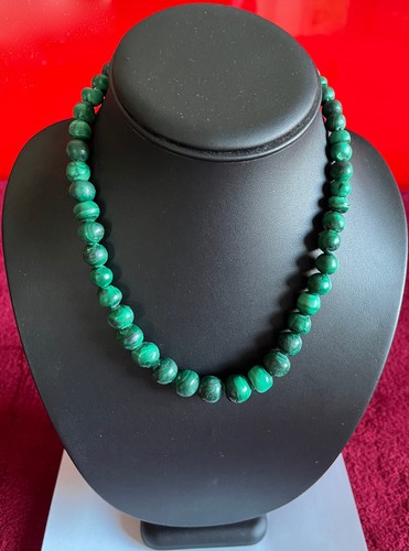 Collier malachite jaspee - en,