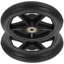  Roues de déambulateur motrices 2 pièces : roues avant de rechange pour