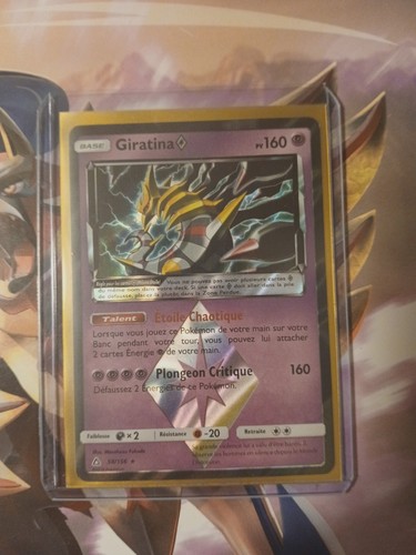 Carte pokémon giratina prisme - carte,